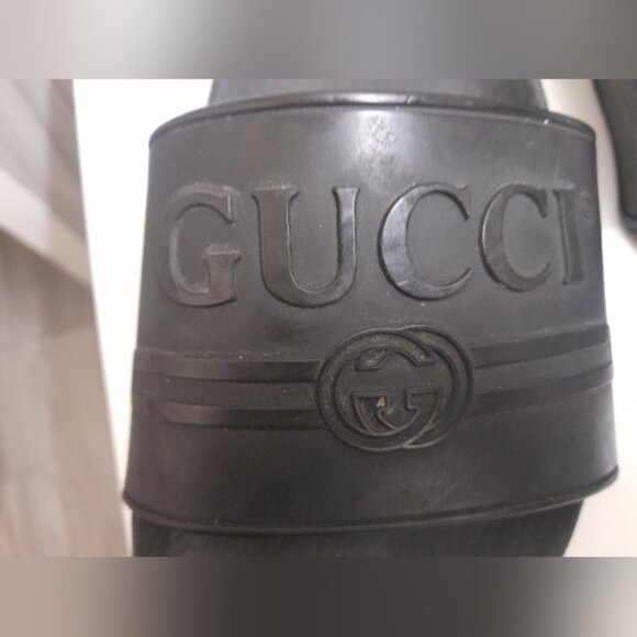 Gucci - Mens Black Slides - US  10 - Picture 9 of 15
